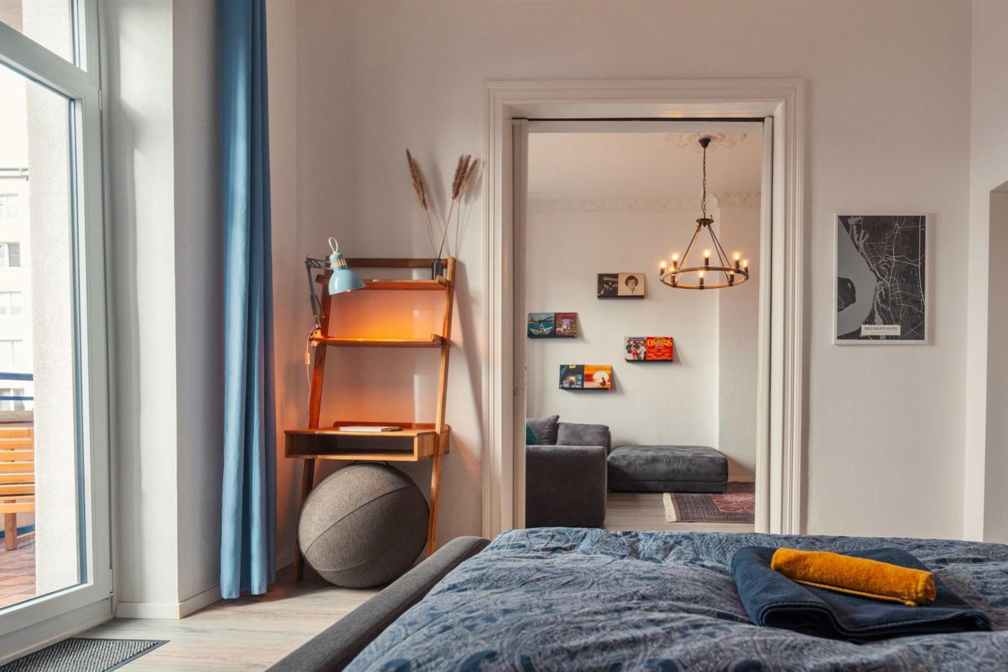 Urban Apartment - Stilvoll & Im Herzen Der Stadt Bremerhaven Eksteriør billede